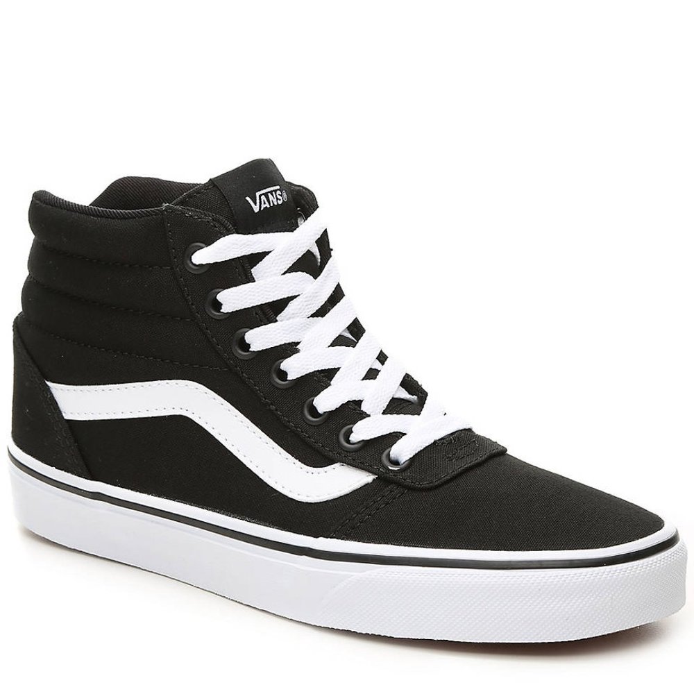Nearly New: Vans Ward, Women's Black High Tops 11